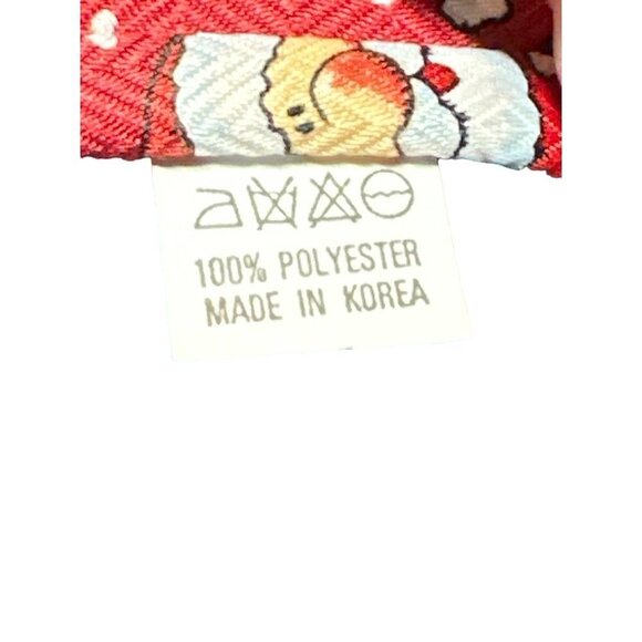 Christmas Santa Tie Cartoon Red Christmas HO Ho Ho Presents Balloons Holidays - Picture 6 of 6